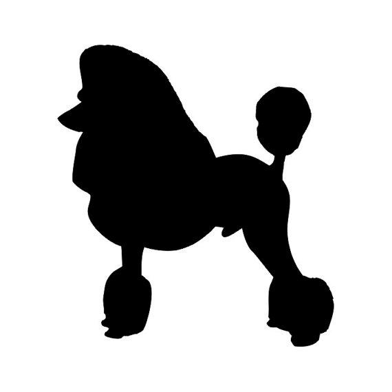 Poodle Window Decals - Buy 2 Get 1 Free - Dog Breeds Auto Vinyl Window 